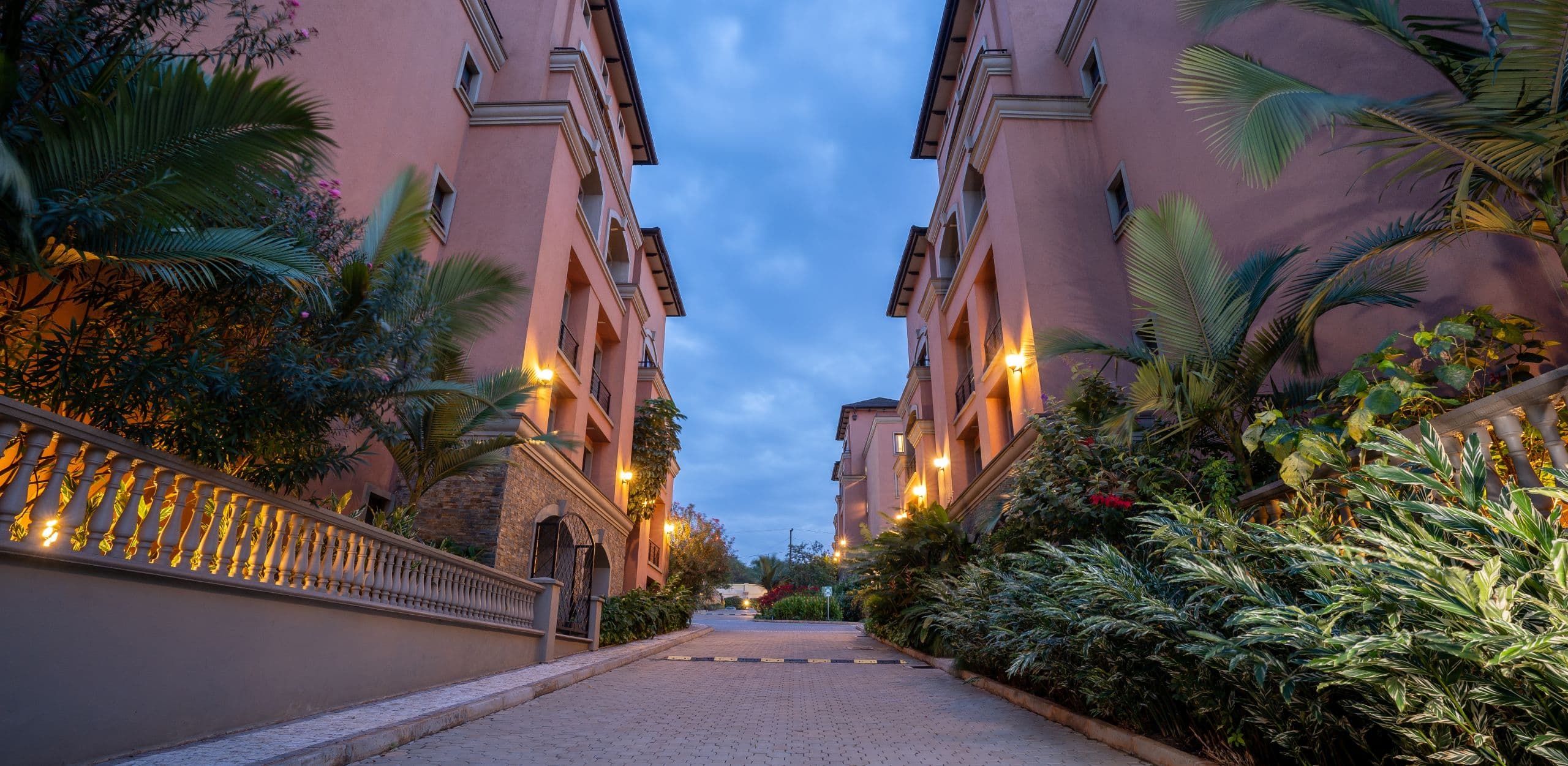 Tranquil Garden Courtyard